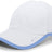 Pacific Headwear Lite Series Active Hook - And - Loop Adjustable Cap 410L WHITE/COLUMBIA BLUE OS