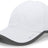 Pacific Headwear Lite Series Active Hook - And - Loop Adjustable Cap 410L WHITE/GRAPHITE OS