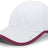Pacific Headwear Lite Series Active Hook - And - Loop Adjustable Cap 410L WHITE/MAROON OS