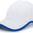 Pacific Headwear Lite Series Active Hook - And - Loop Adjustable Cap 410L WHITE/ROYAL OS