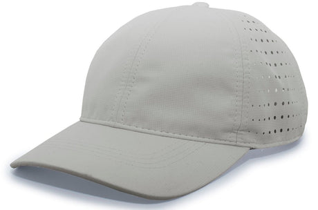 Pacific Headwear Lite Series Perforated Cap 425L SILVER OS