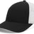 Pacific Headwear Low - Pro Trucker Cap - Pacific Headwear P114 BLACK/WHITE/BLACK YTH