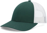 Pacific Headwear Low - Pro Trucker Cap - Pacific Headwear P114 DARK GREEN/WHITE/DARK GREEN OS