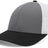 Pacific Headwear Low - Pro Trucker Cap - Pacific Headwear P114 LIGHT CHARCOAL/WHITE/BLACK OS