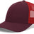 Pacific Headwear Low - Pro Trucker Cap - Pacific Headwear P114 MAROON/RED/MAROON OS