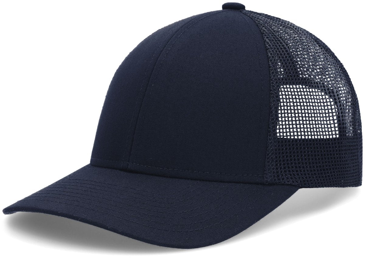 Pacific Headwear Low - Pro Trucker Cap - Pacific Headwear P114 NAVY YTH