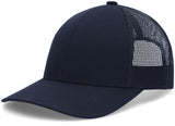 Pacific Headwear Low - Pro Trucker Cap - Pacific Headwear P114 NAVY YTH
