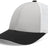 Pacific Headwear Low - Pro Trucker Cap - Pacific Headwear P114 SILVER/WHITE/BLACK OS
