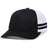 Pacific Headwear Low - Profile Stripe Trucker Cap - Pacific Headwear P115 BLACK/WHITE/BLACK OS