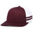 Pacific Headwear Low - Profile Stripe Trucker Cap - Pacific Headwear P115 MAROON/WHITE/MAROON OS