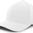 Pacific Headwear M2 Performance Hook - And - Loop Adjustable Cap 298M WHITE YTH