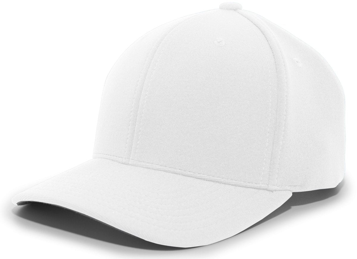 Pacific Headwear M2 Performance Hook - And - Loop Adjustable Cap 298M WHITE YTH