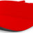 Pacific Headwear M2 Performance Hook - And - Loop Visor 598V RED OS