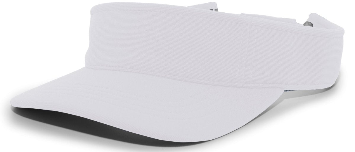 Pacific Headwear M2 Performance Hook - And - Loop Visor 598V SILVER OS