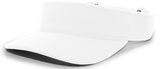 Pacific Headwear M2 Performance Hook - And - Loop Visor 598V WHITE OS