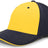 Pacific Headwear M2 Performance PacFlex Contrast Cap 398F GOLD/NAVY/NAVY S/M