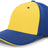 Pacific Headwear M2 Performance PacFlex Contrast Cap 398F GOLD/ROYAL/ROYAL S/M
