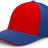 Pacific Headwear M2 Performance PacFlex Contrast Cap 398F RED/ROYAL/ROYAL S/M
