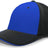Pacific Headwear M2 Performance PacFlex Contrast Cap 398F ROYAL/BLACK/BLACK S/M