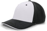 Pacific Headwear M2 Performance PacFlex Contrast Cap 398F SILVER/BLACK/BLACK S/M