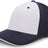 Pacific Headwear M2 Performance PacFlex Contrast Cap 398F SILVER/NAVY/NAVY S/M