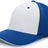 Pacific Headwear M2 Performance PacFlex Contrast Cap 398F WHITE/ROYAL/ROYAL S/M