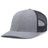 Pacific Headwear Melange Heather Low - Profile Trucker 210C GREY HEATHER/NAVY/GREY HEATHER OS