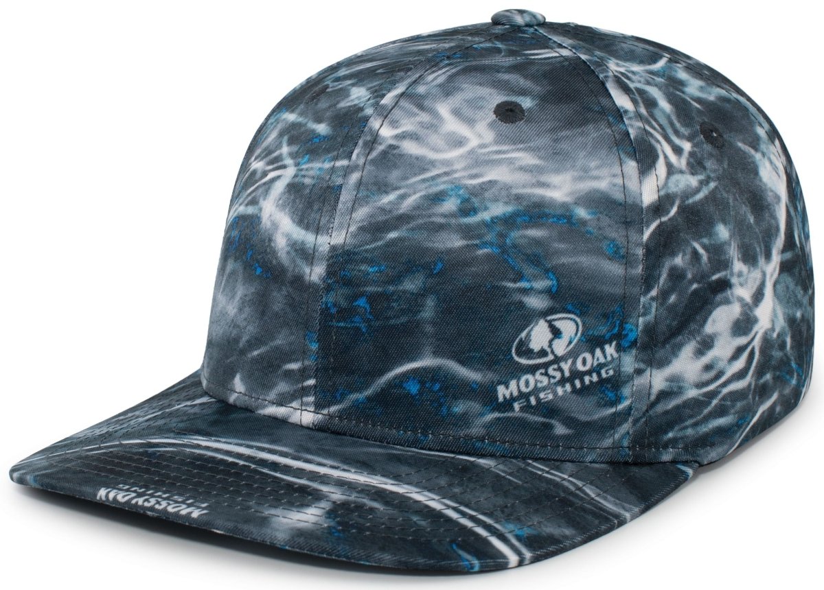 Pacific Headwear Mossy Oak® Guide Cap - Pacific Headwear P680 ELEMENTS AGUA BLACKFIN OS