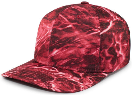 Pacific Headwear Mossy Oak® Guide Cap - Pacific Headwear P680 ELEMENTS AGUA CRIMSON OS