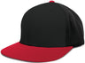 Pacific Headwear Perforated F3 Performance Flexfit® Cap - Pacific Headwear ES474 BLACK/RED S/M