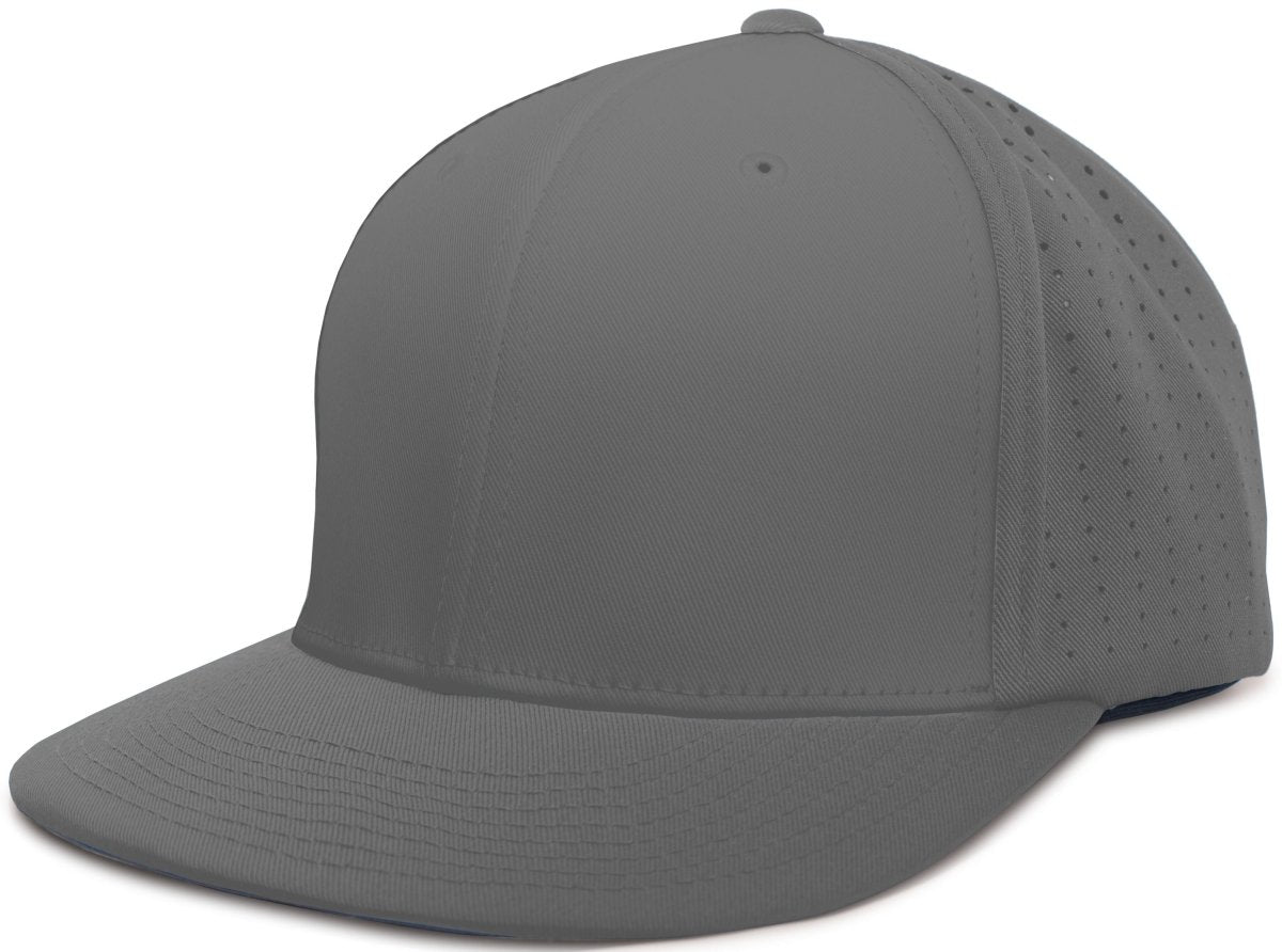 Pacific Headwear Perforated F3 Performance Flexfit® Cap - Pacific Headwear ES474 GRAPHITE S/M