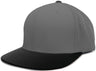 Pacific Headwear Perforated F3 Performance Flexfit® Cap - Pacific Headwear ES474 GRAPHITE/BLACK S/M