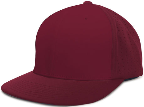 Pacific Headwear Perforated F3 Performance Flexfit® Cap - Pacific Headwear ES474 MAROON S/M