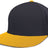 Pacific Headwear Perforated F3 Performance Flexfit® Cap - Pacific Headwear ES474 NAVY/GOLD S/M