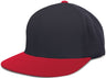 Pacific Headwear Perforated F3 Performance Flexfit® Cap - Pacific Headwear ES474 NAVY/RED S/M