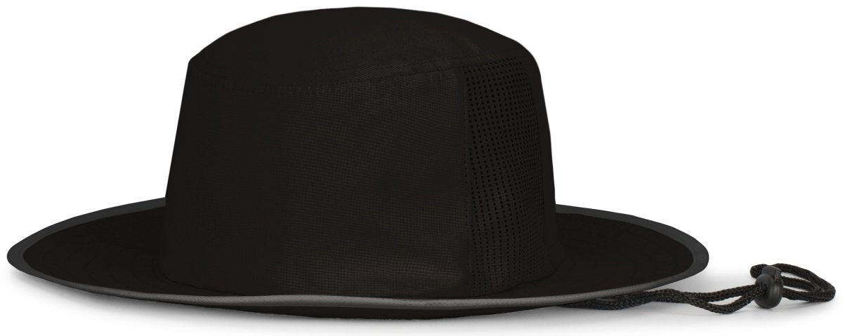 Pacific Headwear Perforated Legend Boonie 1964B BLACK/GRAPHITE XL