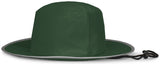 Pacific Headwear Perforated Legend Boonie 1964B DARK GREEN/SILVER OS