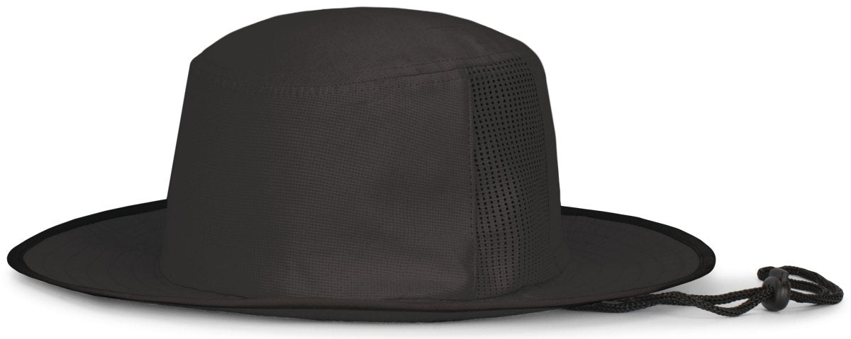 Pacific Headwear Perforated Legend Boonie 1964B GRAPHITE/BLACK OS