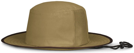 Pacific Headwear Perforated Legend Boonie 1964B KHAKI/BROWN OS
