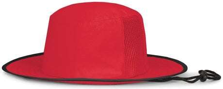 Pacific Headwear Perforated Legend Boonie 1964B RED/GRAPHITE OS