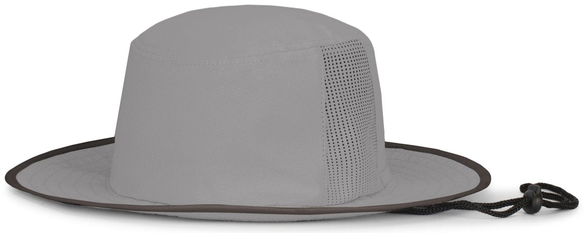 Pacific Headwear Perforated Legend Boonie 1964B SILVER/GRAPHITE OS