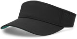 Pacific Headwear Perforated Visor Powered by Coolcore® - Pacific Headwear P500 BLACK/KELLY OS