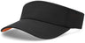 Pacific Headwear Perforated Visor Powered by Coolcore® - Pacific Headwear P500 BLACK/ORANGE OS