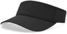 Pacific Headwear Perforated Visor Powered by Coolcore® - Pacific Headwear P500 BLACK/WHITE OS