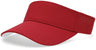 Pacific Headwear Perforated Visor Powered by Coolcore® - Pacific Headwear P500 CARDINAL/WHITE OS