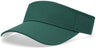 Pacific Headwear Perforated Visor Powered by Coolcore® - Pacific Headwear P500 DARK GREEN/WHITE OS