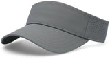 Pacific Headwear Perforated Visor Powered by Coolcore® - Pacific Headwear P500 GRAPHITE/BLACK OS