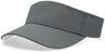 Pacific Headwear Perforated Visor Powered by Coolcore® - Pacific Headwear P500 GRAPHITE/WHITE OS