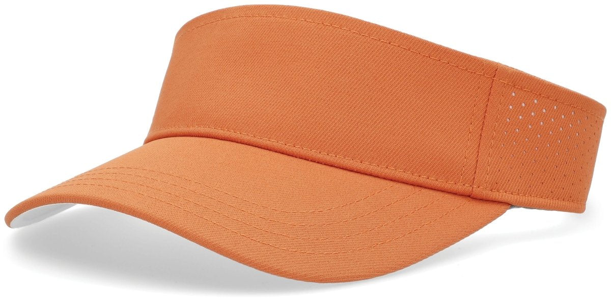 Pacific Headwear Perforated Visor Powered by Coolcore® - Pacific Headwear P500 TEXAS ORANGE/WHITE OS