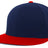Pacific Headwear Premium A/C² Performance Flexfit® Cap - Pacific Headwear ES811 NAVY/RED S/M